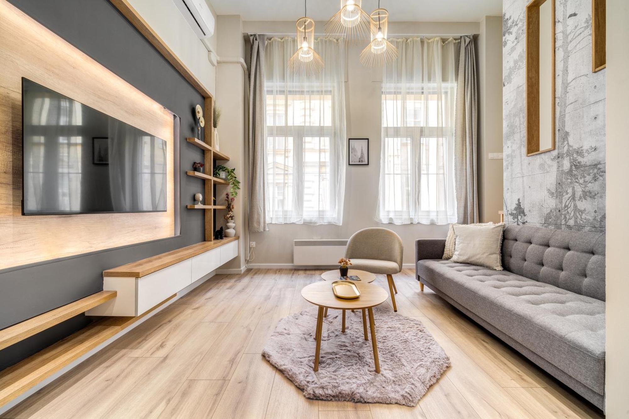 Rakoczi Stylish Entire Apartment Budapest Exteriör bild